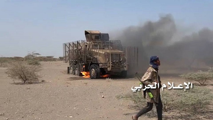 عشرات القتلي والجرحي في صفوف قوي العدوان بالساحل الغربي لليمن