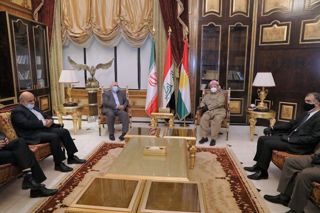 ظريف: ايران ترغب دوما بوجود علاقات جيدة بين بغداد واربيل