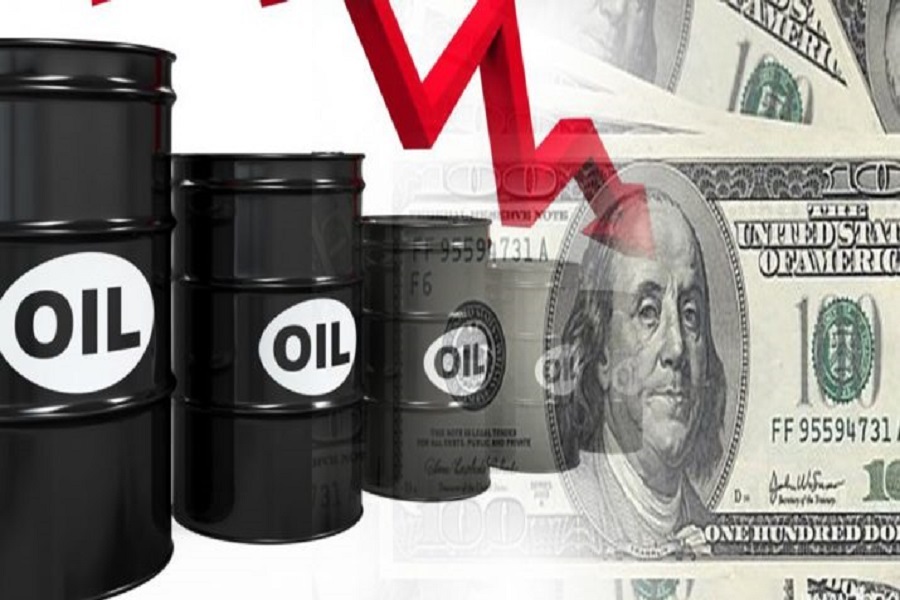 انخفاض اسعار النفط وسط مخاوف تباطؤ النمو الاقتصادي العالمي