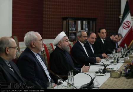 روحاني : ايران هدفها الأول ترسيخ الأمن والأستقرار بالمنطقة