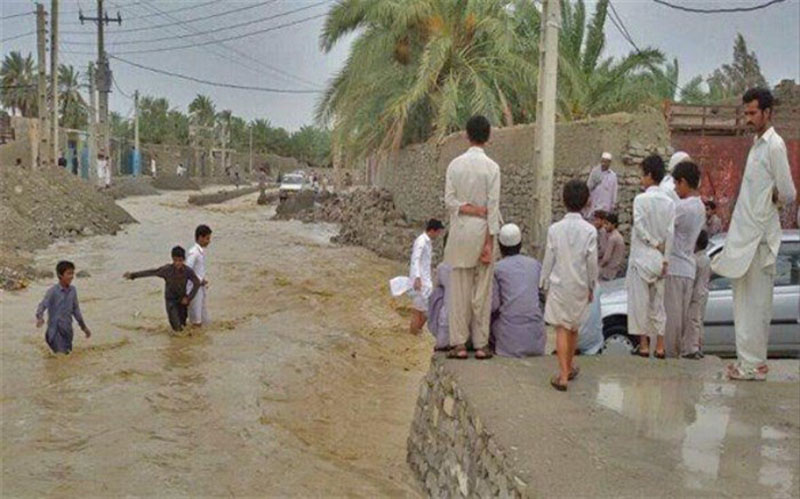 مصرع 3 حراس حدود بسبب السيول في جنوب شرق ايران