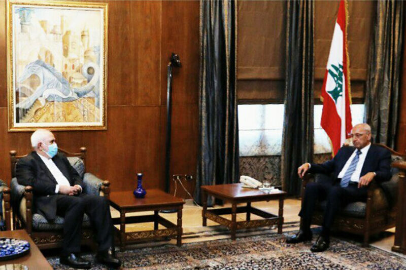 ظريف يؤكد إستعداد إيران للمساعدة على تلبية احتياجات الوضع الراهن في لبنان