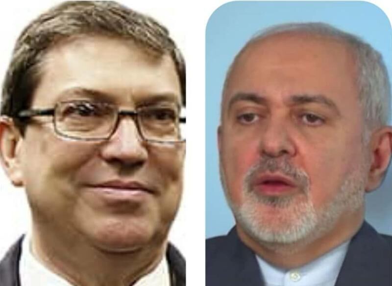 ظريف يبحث ونظيره الكوبي الحظر الامريكي الاحادي ضد البلدان المستقلة