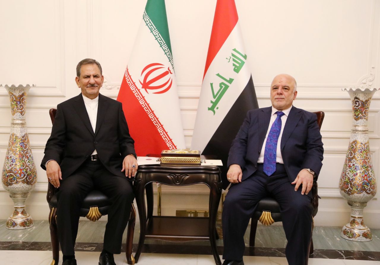 اهتمام اعلامي عراقي واسع بزيارة نائب الرئيس الايراني للعراق