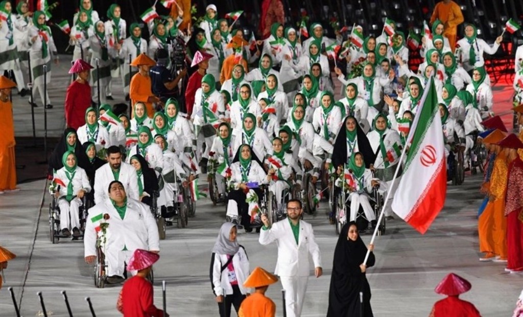 منافسة شديدة بين ايران وكوريا الجنوبية علي وصافة دورة الالعاب البارآسيوية