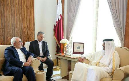 وزير الخارجية يلتقي امير قطر