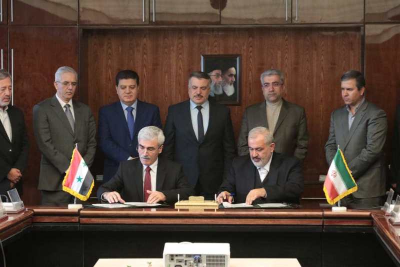 ايران و سوريا توقعان مذكرة تفاهم لبناء محطة كهرباء في اللاذقية