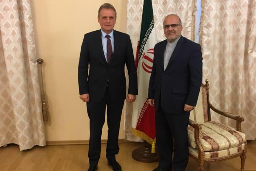 ايران تؤكد علي تطوير العلاقات مع اوكرانيا