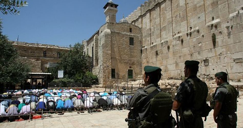 الكيان الاسرائيلي يمنع رفع أذان الجمعة في 'الإبراهيمي'