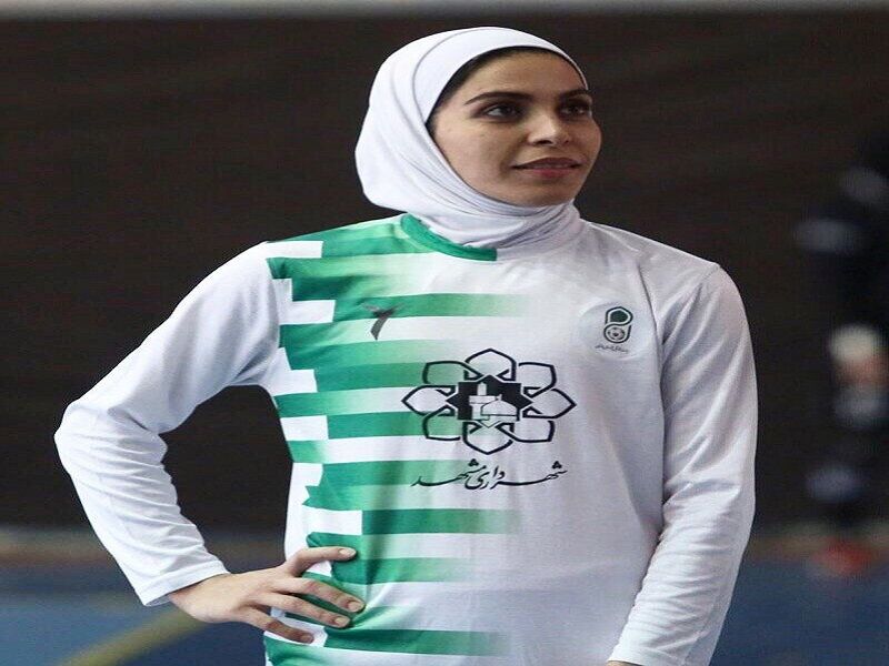 لاعبة ايرانية على قائمة افضل عشر لاعبات كرة الصالات عالميا