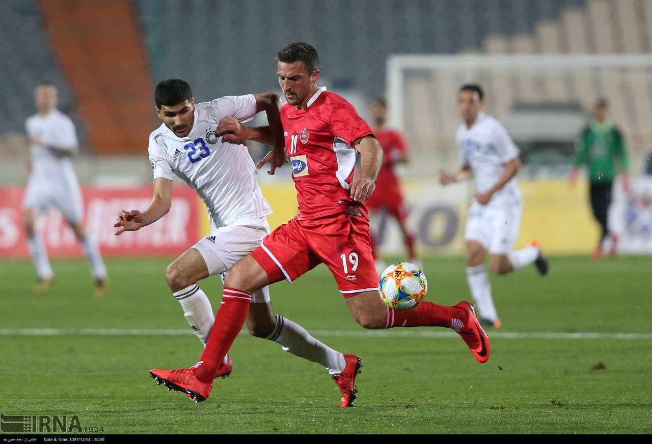 دوري ابطال آسيا.. تعادل برسبوليس مع باختاكور الاوزبكي في طهران