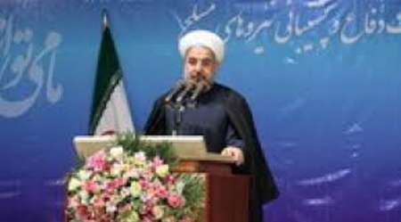 الرئيس روحاني: ايران كانت وعلي الدوام حاملة لواء السلام والاستقرار في المنطقة