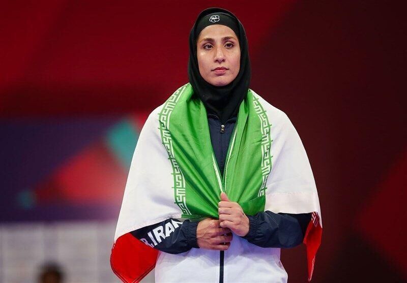 لاعبة كاراتيه ايرانية تتاهل الى اولمبياد طوكيو 2020