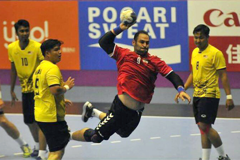 كرة اليد الايرانية تفتتح الالعاب الاسيوية بفوزها علي المنتخب الماليزي