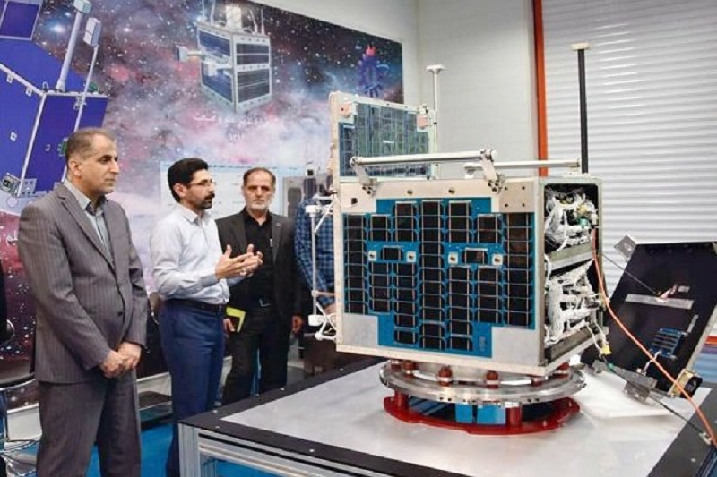 سبتمر القادم موعد تسلیم قمر ‘ظفر’ الصناعی الي منظمة الفضاء الایرانیة