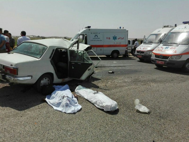 11 الفا و536 قتيلا في حوادث السير خلال الاشهر الثمانية الاخيرة في ايران