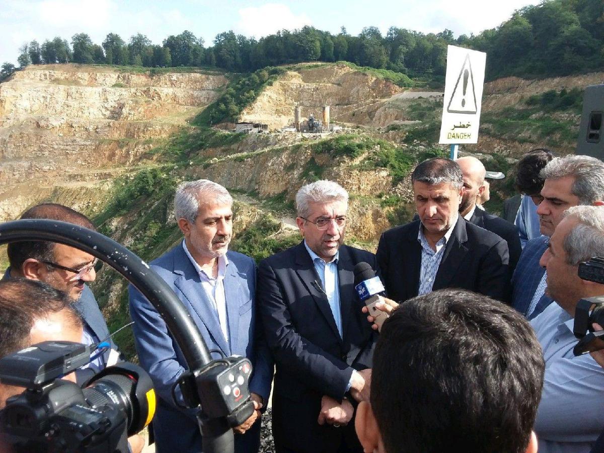 عدد كبير من مشاريع الماء والكهرباء قيد التنفيذ في مازندران شمال ايران