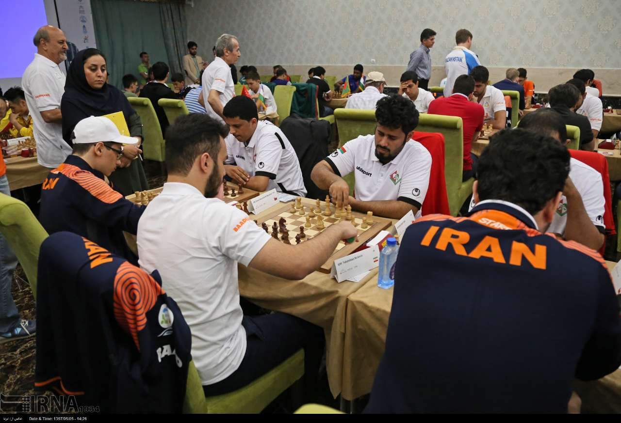 ايران تتوج بلقب البطل في كأس اسيا للشطرنج