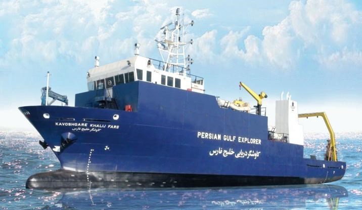 رحلات بحرية طويلة الأمد لأغراض بحثية تقوم بها سفينة «الخليج الفارسي» التنقيبية البحرية