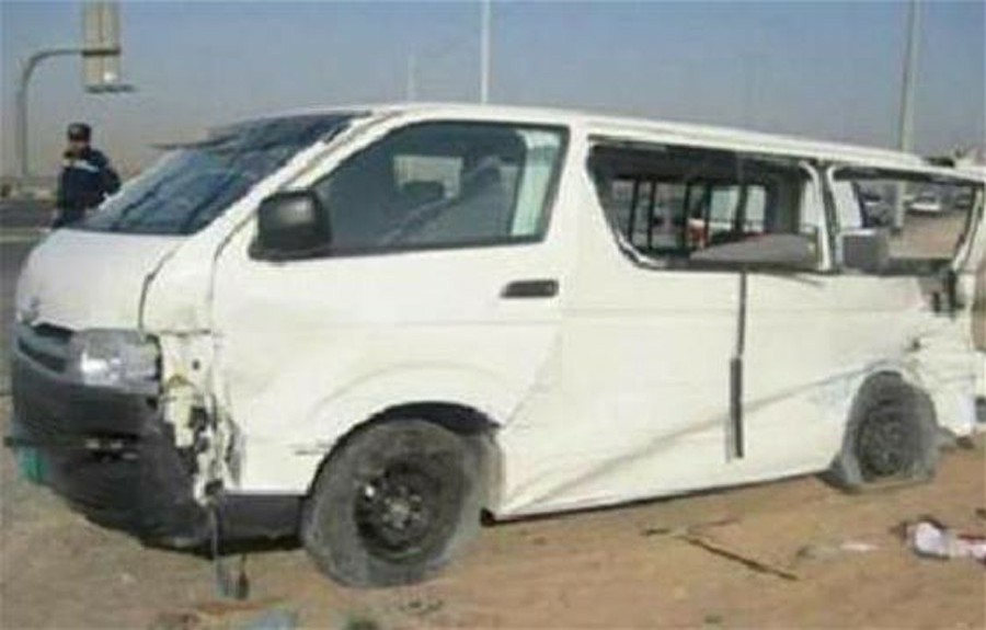 اصابة 6 زوار ايرانيين بحادث مروري في البصرة
