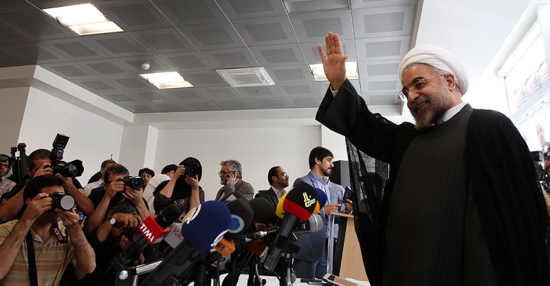 الرئيس روحاني يدعو وسائل الاعلام للتصدي للحرب النفسية المعادية