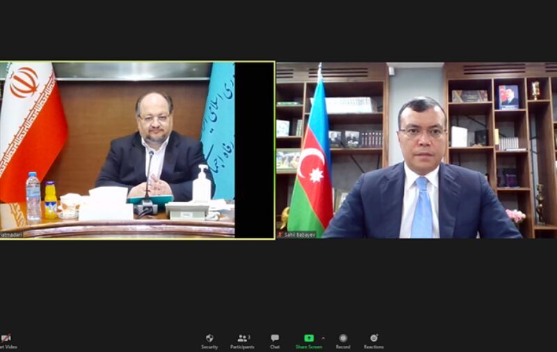 وزيرا العمل الإيراني والأذري يؤكدان على تطوير التعاون