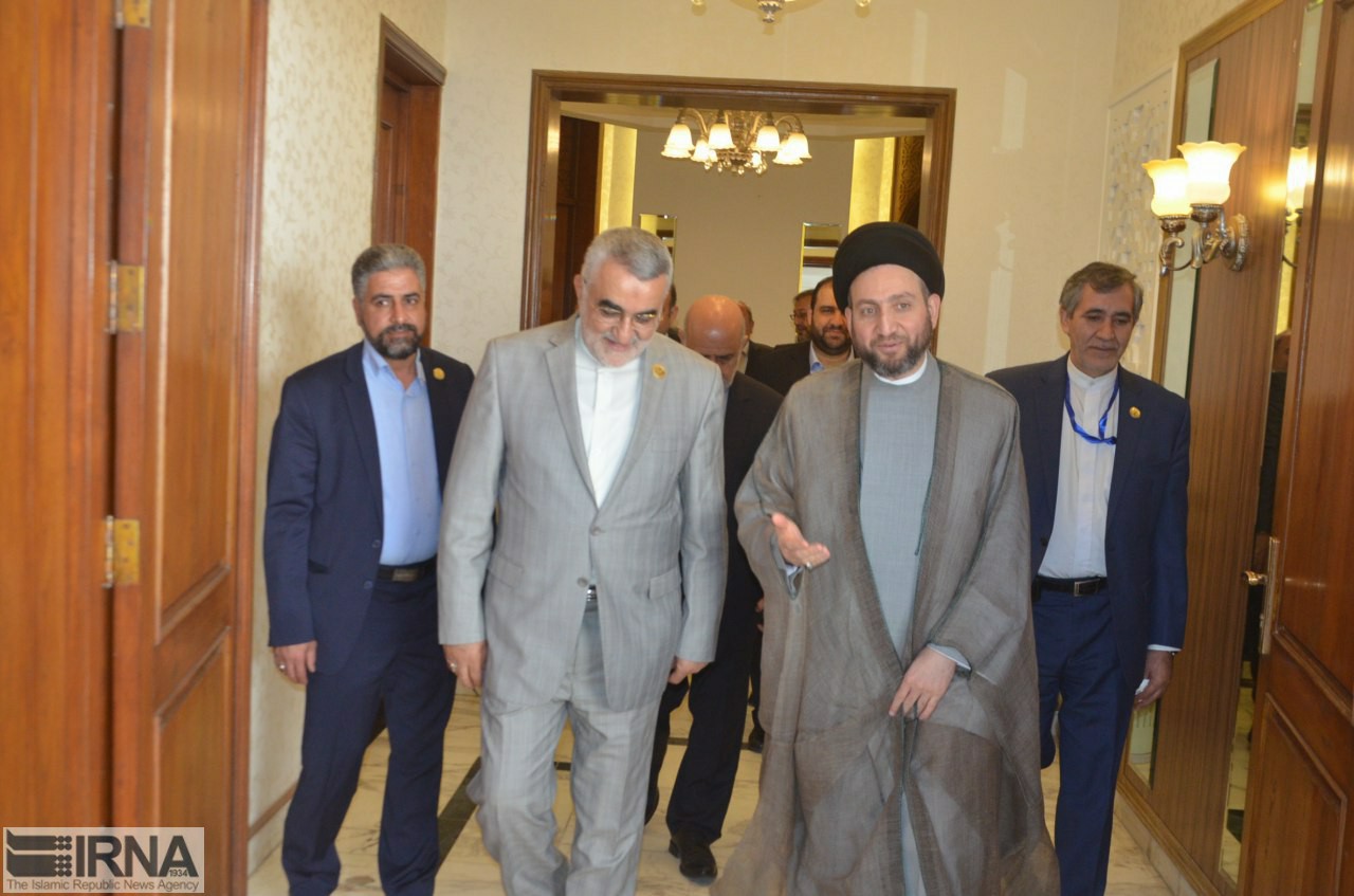 بروجردي يؤكد ضرورة تعزيز التعاون البرلماني الإيراني-العراقي