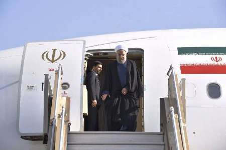 الرئيس روحاني في أهواز لمتابعة جوانب أزمة الأتربة والغبار