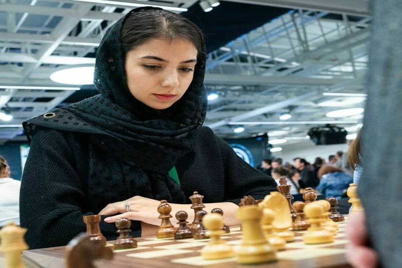 لاعبة شطرنج ایرانیة تحرز مركز الوصافة فی بطولة العالم