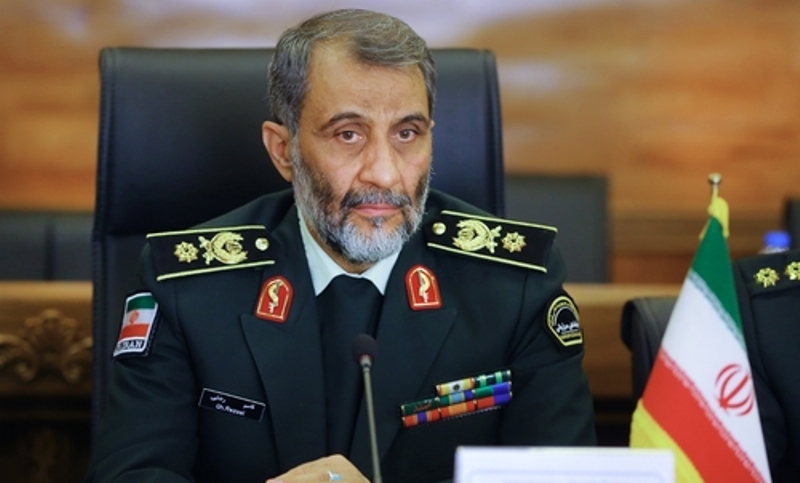 قائد حرس الحدود الإيراني يصل إلي كابول