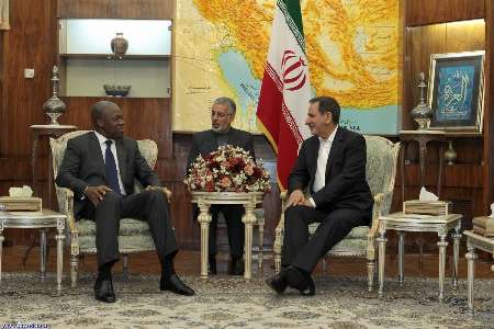 جهانغيري: ايران مستعدة للتعاون الثنائي والدولي مع غانا