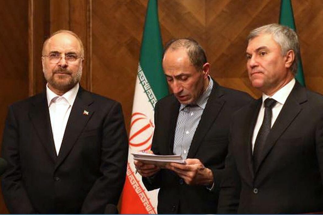 قاليباف : رسالة قائد الثورة تنوه بالعلاقات الرصينة بين ايران ورسيا