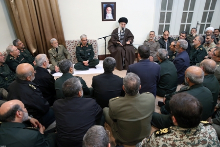 قائد الثورة الاسلامية : اميركا ارتكبت خطأ استراتيجيا