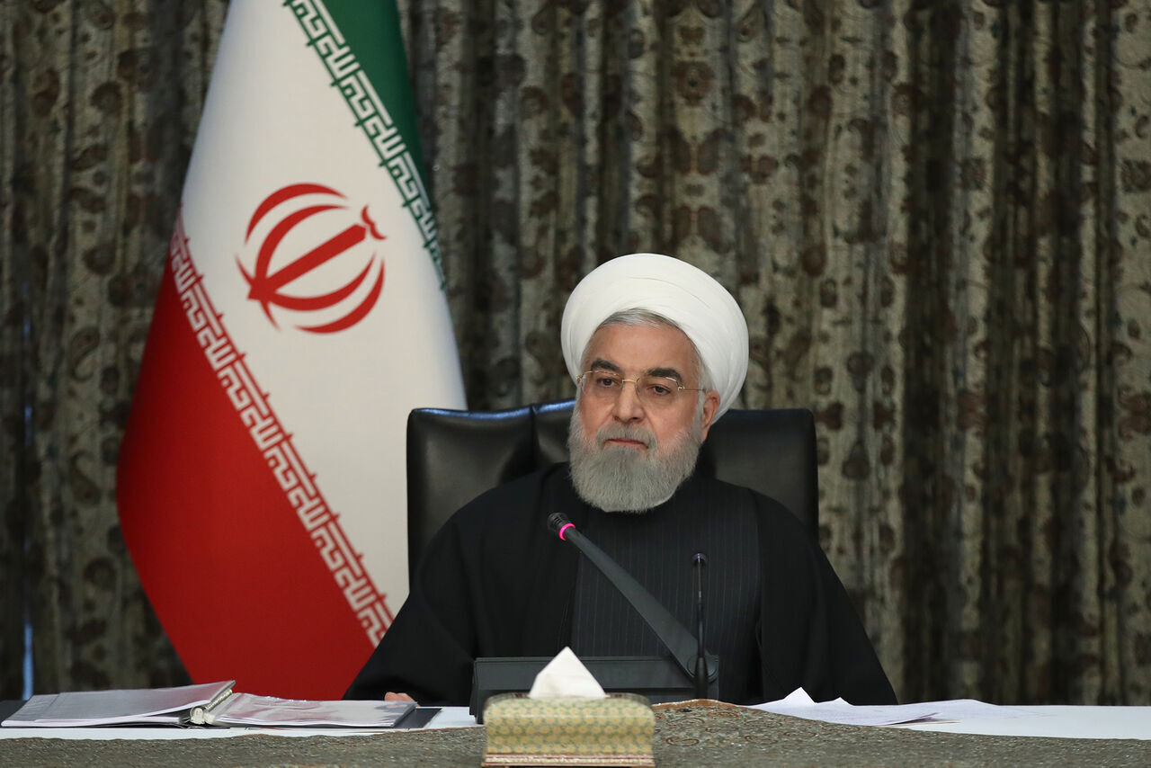 روحاني : انخفاض انتشار فيروس كورونا في جميع المحافظات