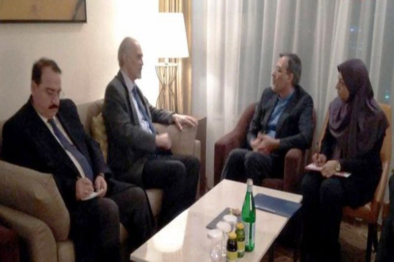 ايران وسوريا تتباحثان بشان اجتماع أستانا الحادي عشر