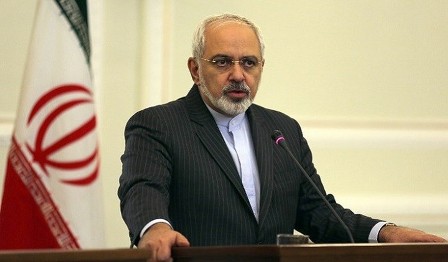 رد ظريف علي طلب بعض نواب الكونغرس الاميركي لزيارة ايران