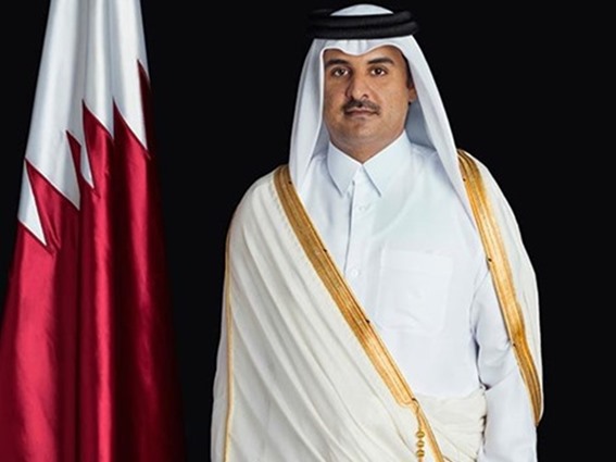 امير قطر يعزي الرئيس روحاني بضحايا حادث الطائرة المنكوبة