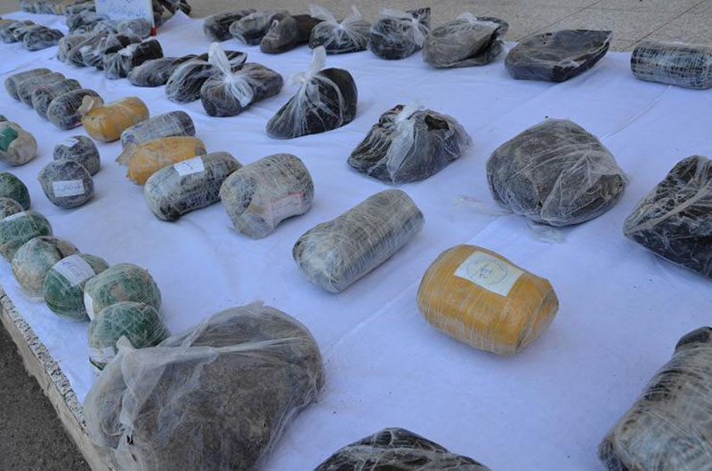 ضبط ما يزيد عن طنين من المخدرات في محافظة سيستان وبلوجستان
