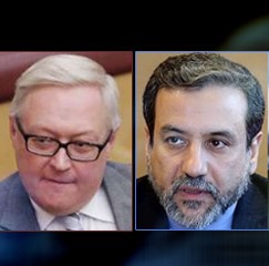 عراقجي وريابكوف يبحثان التعاون الايراني الروسي والاتفاق النووي