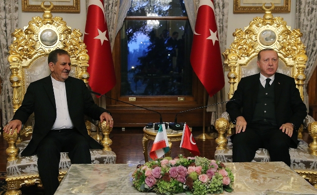 جهانغیری: ایران عازمة علی تعزیز العلاقات مع تركیا