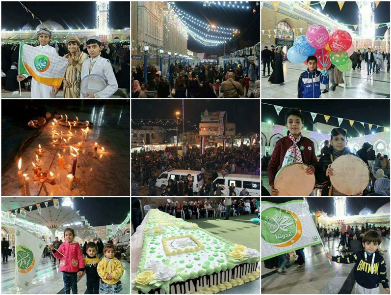 انطلاق الاحتفالات بالمولد النبوي الشريف واسبوع الوحدة الاسلامية في العراق
