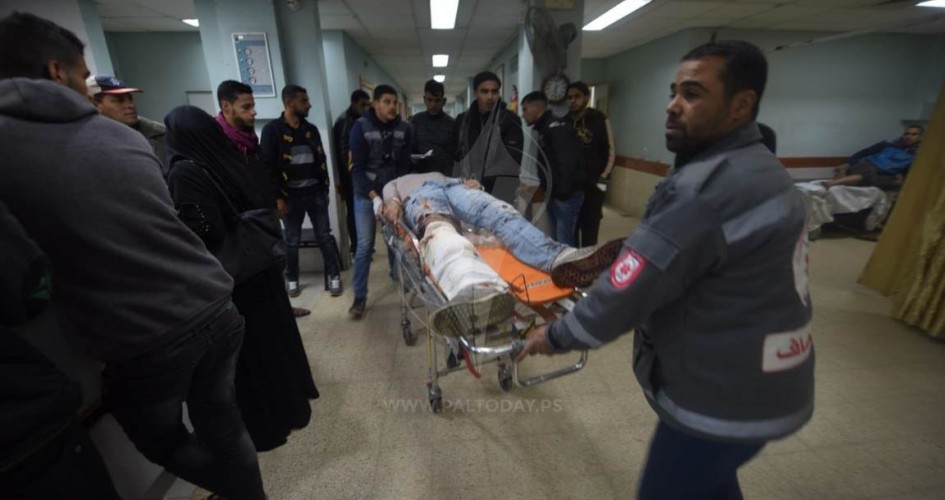 اصابات بالرصاص في جمعة مقاومة التطبيع بغزة