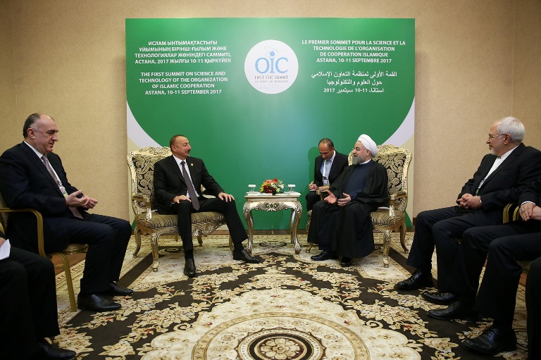 روحاني: ينبغي الإستفادة من الإمكانيات الواسعة لإيران وأذربيجان لخدمة مصالح الشعبين