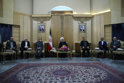 الرئيس روحاني: دول منظمة 'ايكو' عازمة علي تطوير العلاقات المشتركة