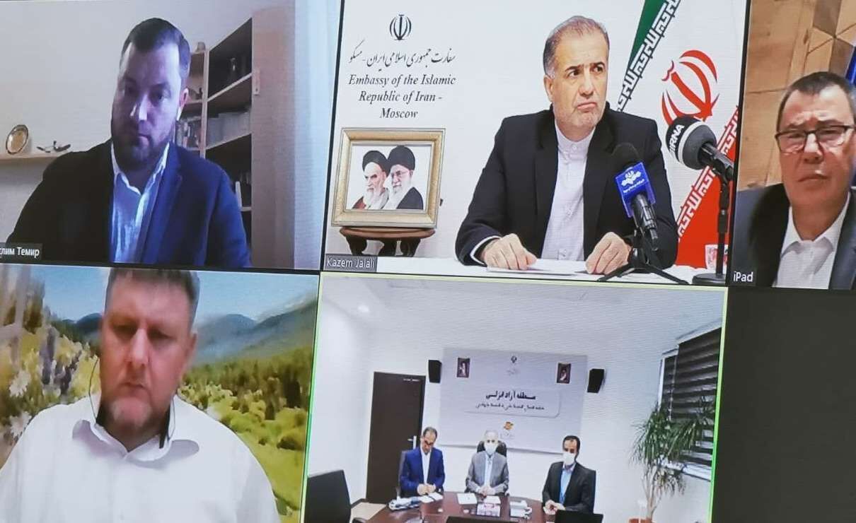 ايران وروسيا تؤكدان على تعزيز التعاون التجاري