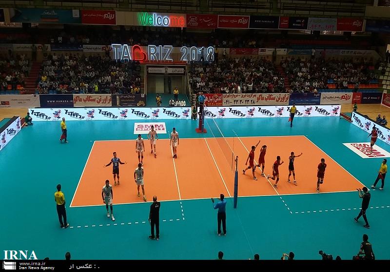 ایران تتعثر امام الیابان فی نصف نهائی بطولة اسیا بالكرة الطائرة للناشئین