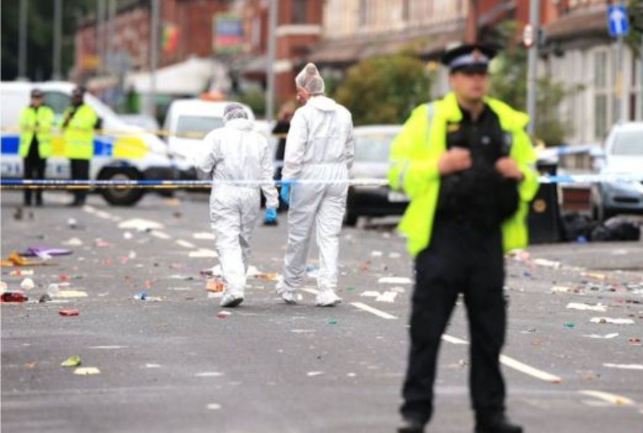 إصابة 10 أشخاص في حادث إطلاق نار بمدينة مانشستر البريطانية