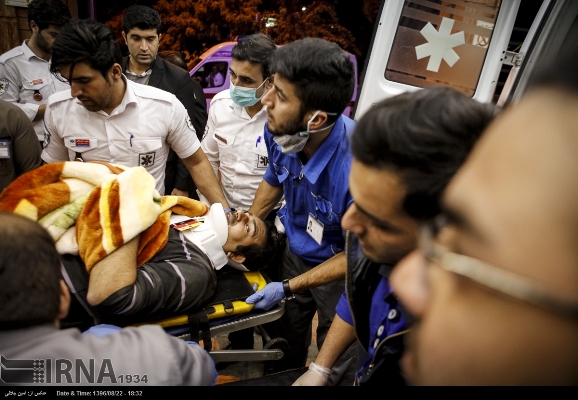 معالجة 1600 شخص من مصابي زلزال كرمانشاه في مستشفيين ميدانيين للجيش