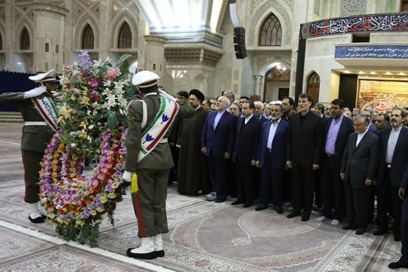 السلك الدبلوماسي الايراني يزور غداً مرقد الإمام الخميني الراحل(ره)