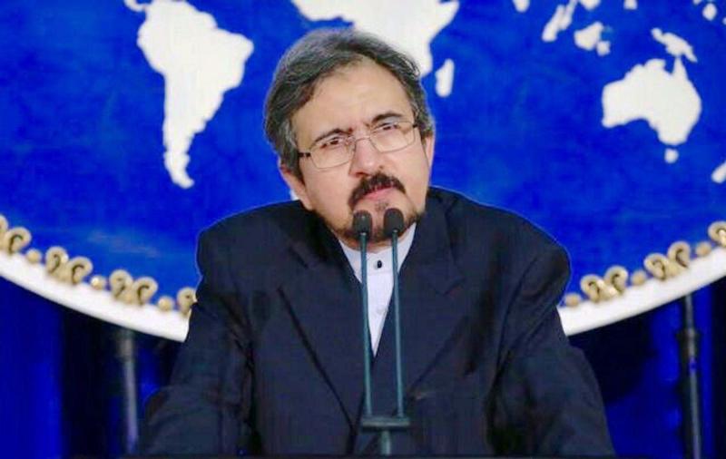 قاسمی یفند مزاعم اشیعت حول المحادثات بین ظریف وهانت